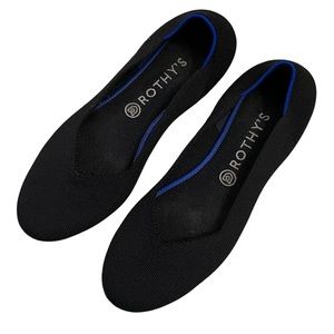 Rothy’s Black 11 Round Toe The Flat Ballet Flat Shoes Classic Minimalist EUC